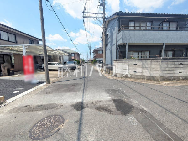 接道状況および現場風景　【春日井市如意申町２丁目】