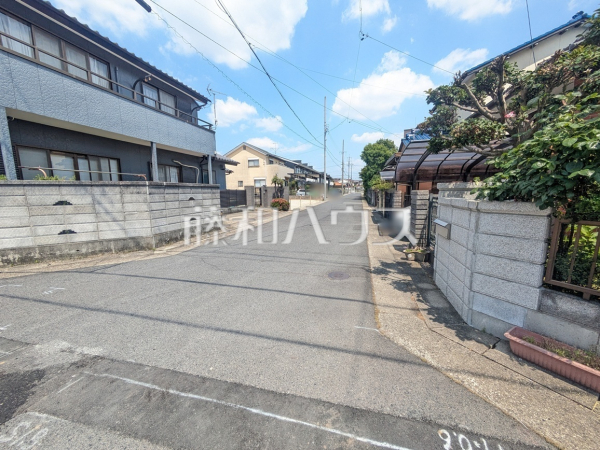 接道状況および現場風景　【春日井市如意申町２丁目】