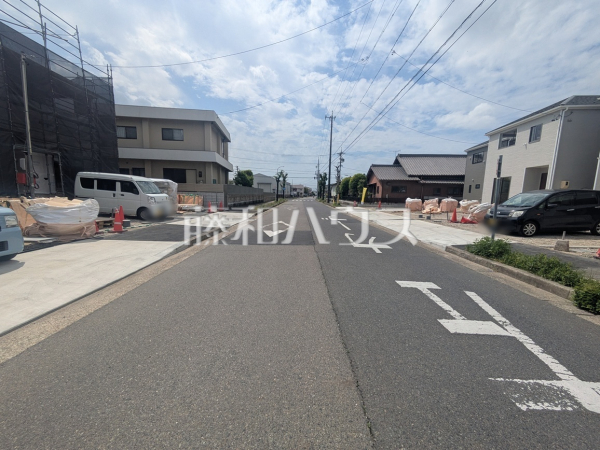 接道状況および現場風景　【春日井市如意申町２丁目】