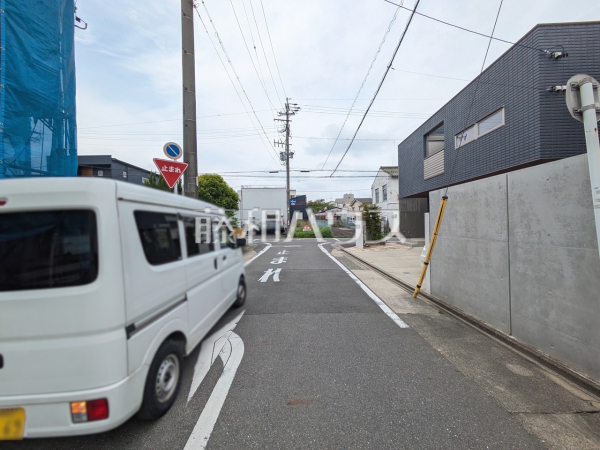 接道状況および現場風景　【名古屋市北区大杉３丁目】