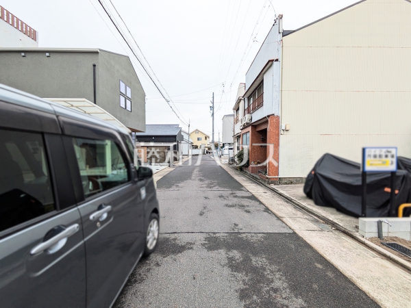 接道状況および現場風景　【名古屋市北区大杉３丁目】