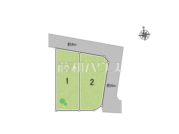 全体区画図　【八王子市中野上町３丁目】 平日のご案内も可能です。まずはお気軽にお問合せ下さいませ。 