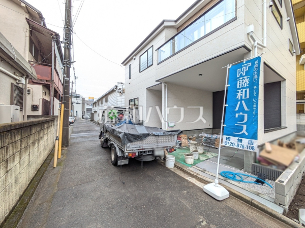 接道状況および現場風景　【西東京市田無町１丁目】