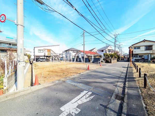 接道状況および現場風景　【八王子市横川町】