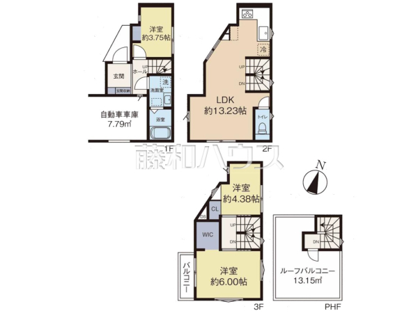 間取図　【新座市野寺４丁目】