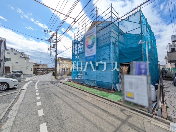 接道状況および現場風景　【東大和市清水３丁目】