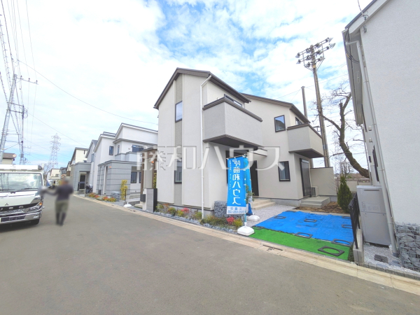 接道状況および現場風景　【三鷹市野崎３丁目】