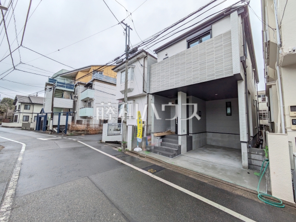 接道状況および現場風景　【練馬区中村南１丁目】
