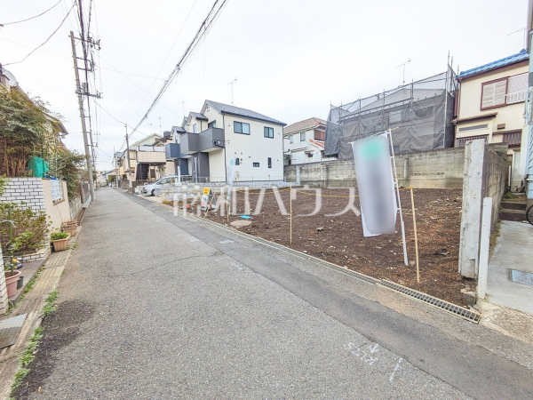接道状況および現場風景　【西東京市向台町４丁目】