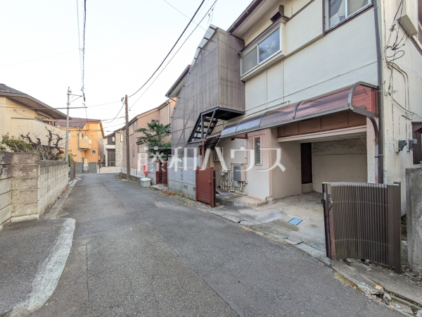 接道状況および現場風景　【西東京市芝久保町４丁目】