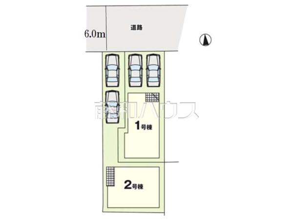 全体区画図　【福岡市西区姪の浜１丁目】