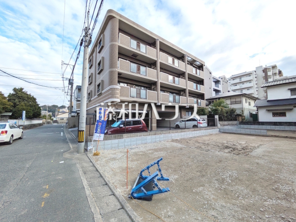 接道状況および現場風景　【福岡市西区姪の浜１丁目】