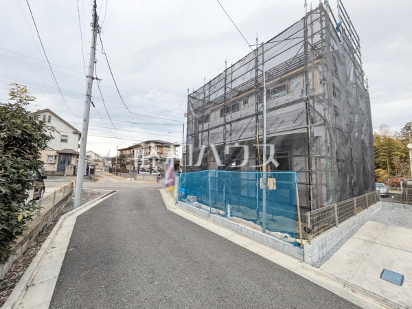 接道状況および現場風景　【八王子市川口町】