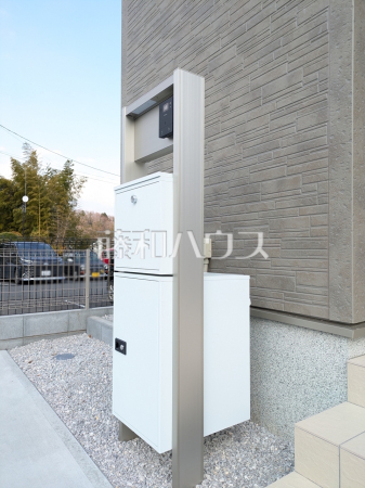 TVモニター付きインターホン・郵便ポスト・宅配ボックス　【八王子市川口町】