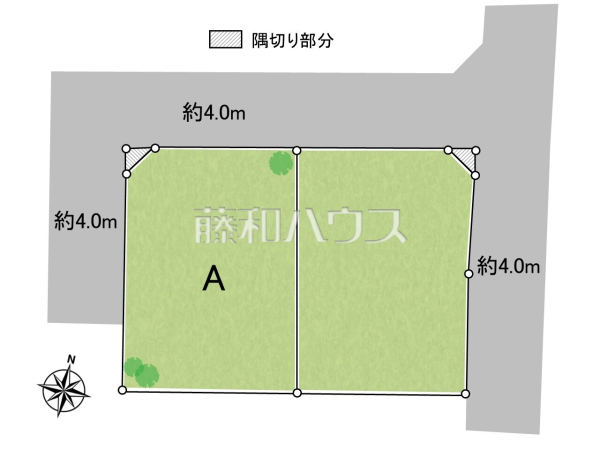 全体区画図　【世田谷区祖師谷５丁目】