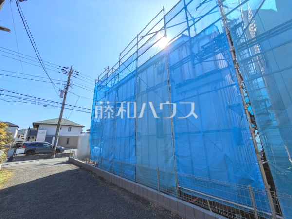 接道状況および現場風景　【小金井市東町５丁目】