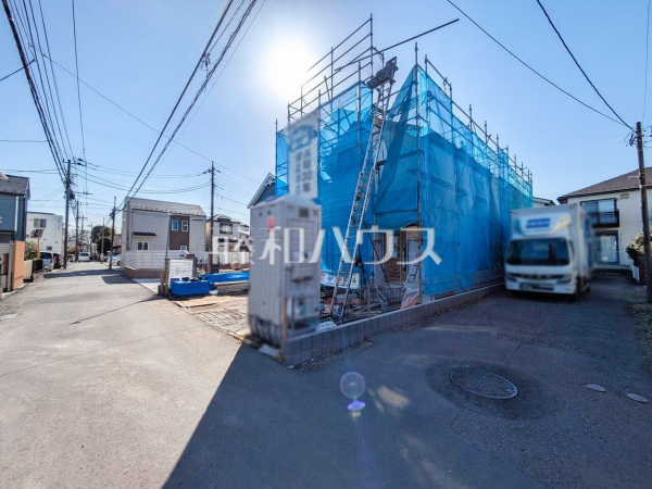 接道状況および現場風景　【小金井市東町５丁目】