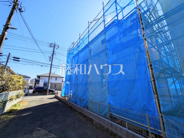 接道状況および現場風景　【小金井市東町５丁目】