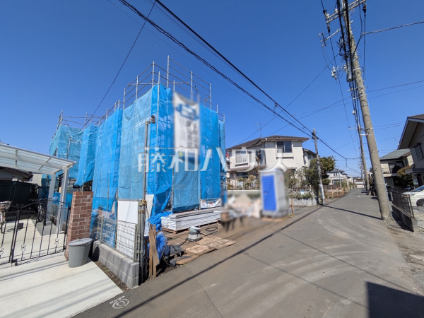 接道状況および現場風景　【小金井市東町５丁目】