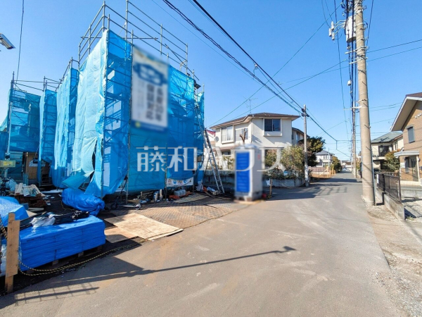 接道状況および現場風景　【小金井市東町５丁目】