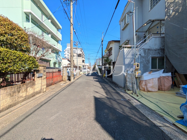 接道状況および現場風景　【名古屋市北区成願寺１丁目】