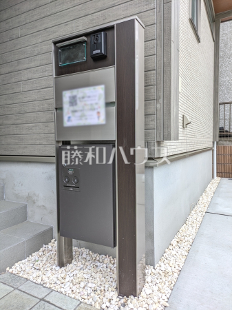 TVモニター付きインターホン・郵便ポスト・宅配ボックス　【練馬区西大泉４丁目】