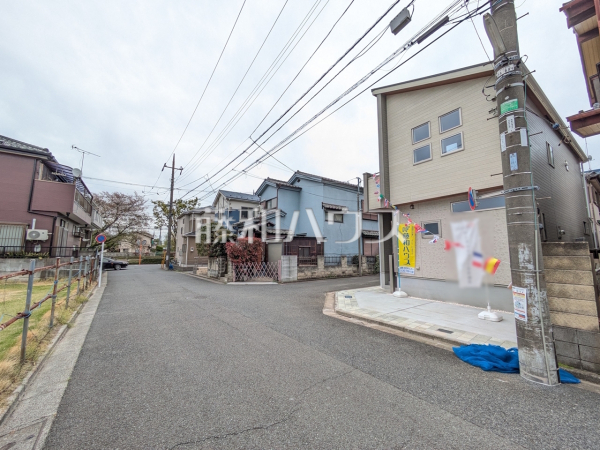 接道状況および現場風景　【練馬区西大泉４丁目】