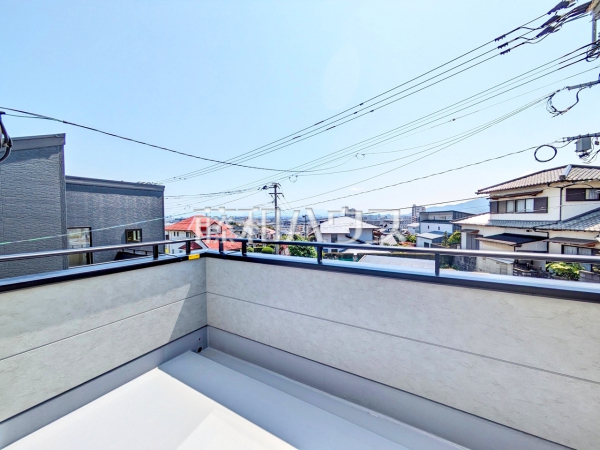 3号棟　バルコニー　【福岡市西区拾六町４丁目】