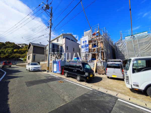 接道状況および現場風景　【福岡市西区拾六町４丁目】