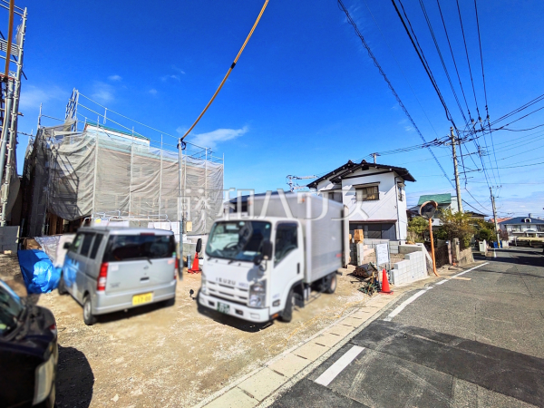 接道状況および現場風景　【福岡市西区拾六町４丁目】