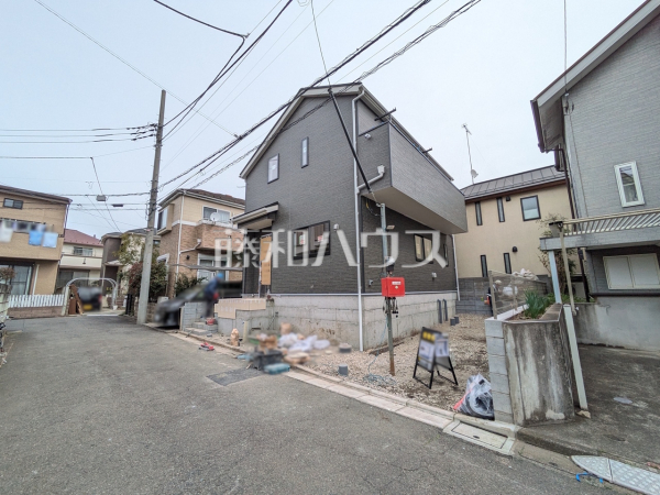 接道状況および現場風景　【小金井市東町５丁目】