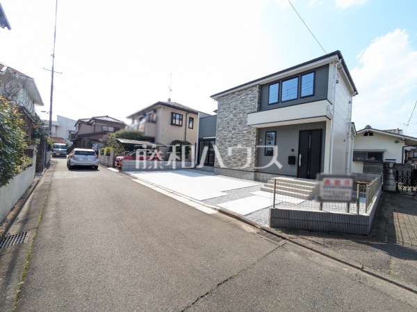 接道状況および現場風景　【八王子市長房町】