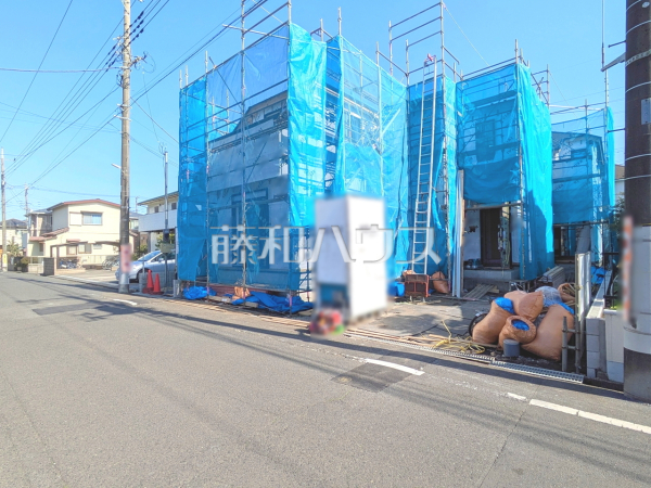 接道状況および現場風景　【日野市多摩平３丁目】