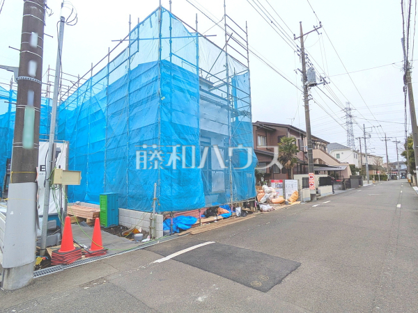 接道状況および現場風景　【日野市多摩平３丁目】