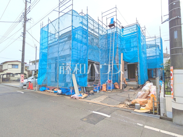 接道状況および現場風景　【日野市多摩平３丁目】