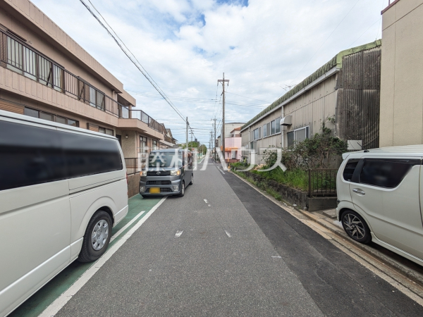 接道状況および現場風景　【名古屋市守山区鳥神町】