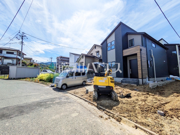 接道状況および現場風景　【福岡市城南区東油山１丁目】