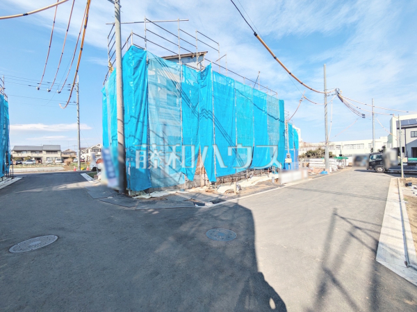 接道状況および現場風景　【八王子市石川町】