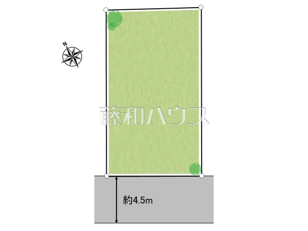 全体区画図　【八王子市元八王子町２丁目】