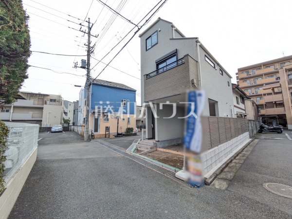 接道状況および現場風景　【八王子市大和田町３丁目】