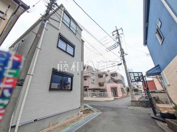 接道状況および現場風景　【八王子市大和田町３丁目】