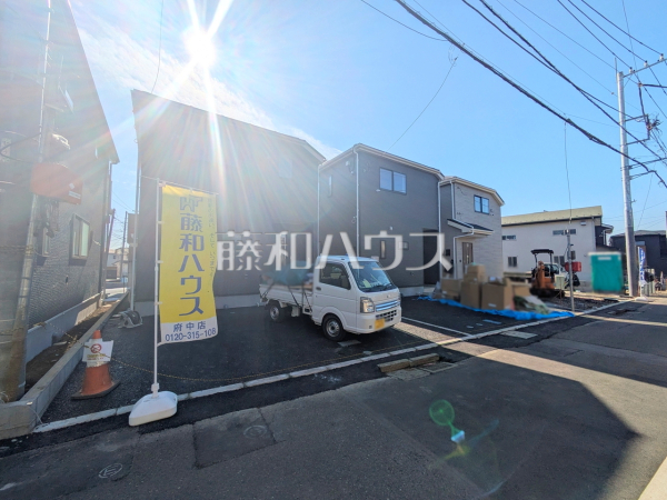 接道状況および現場風景　【府中市清水が丘３丁目】