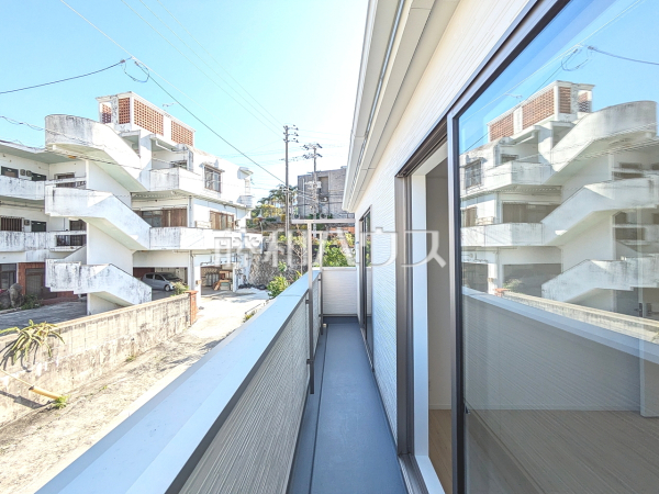 4号棟　バルコニー　【浦添市牧港4丁目】