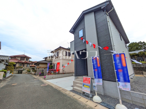 接道状況および現場風景　【福岡市東区三苫２丁目】