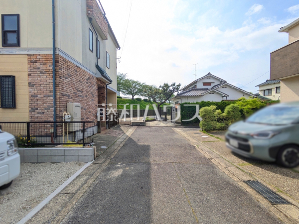 接道状況および現場風景　【名古屋市北区西味鋺５丁目】