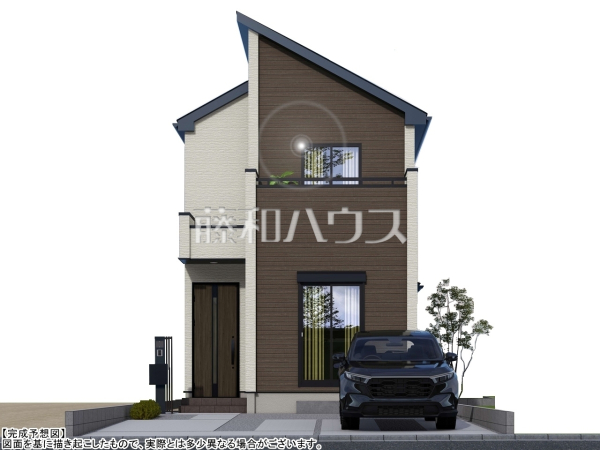 2号棟　完成予想図（外観）　【東村山市多摩湖町１丁目】