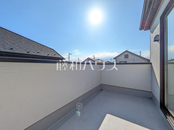 1号棟　バルコニー　【武蔵村山市学園４丁目】