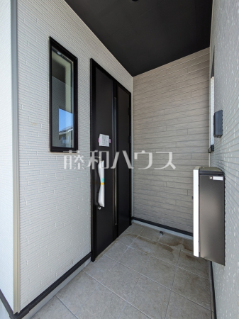 3号棟　玄関　【武蔵村山市学園４丁目】