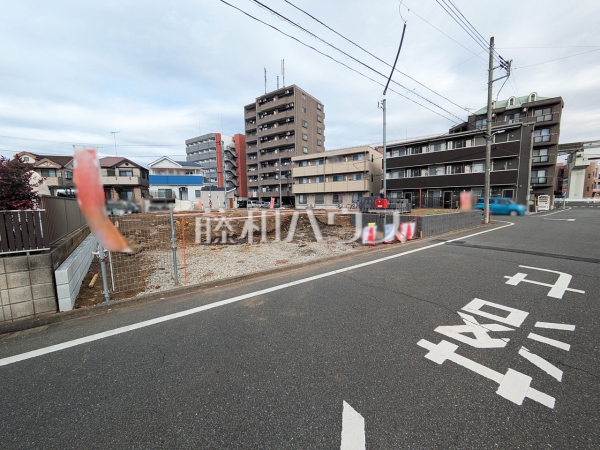 接道状況および現場風景　【八王子市大塚】