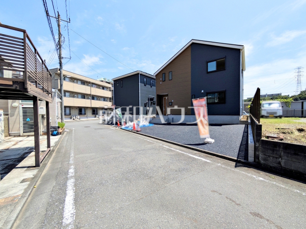 接道状況および現場風景　【八王子市大塚】